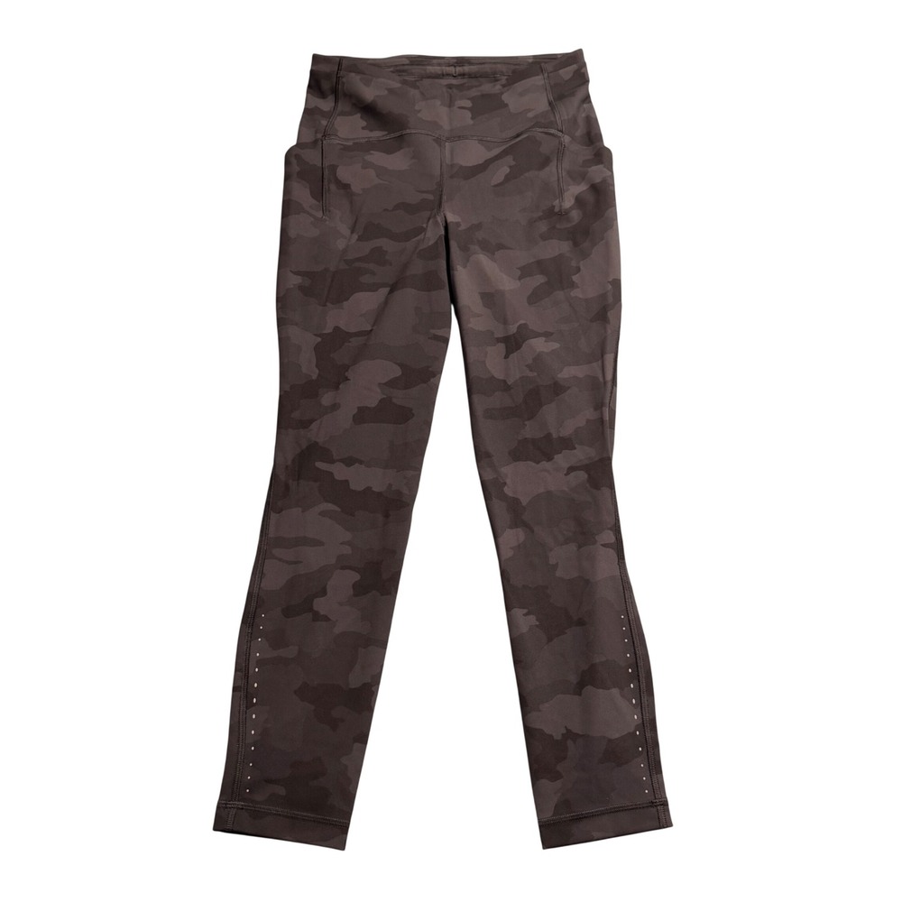 Lululemon Swift Speed High-Rise Tight 25 Camo Deep Coal Multi Gray Leggings 6